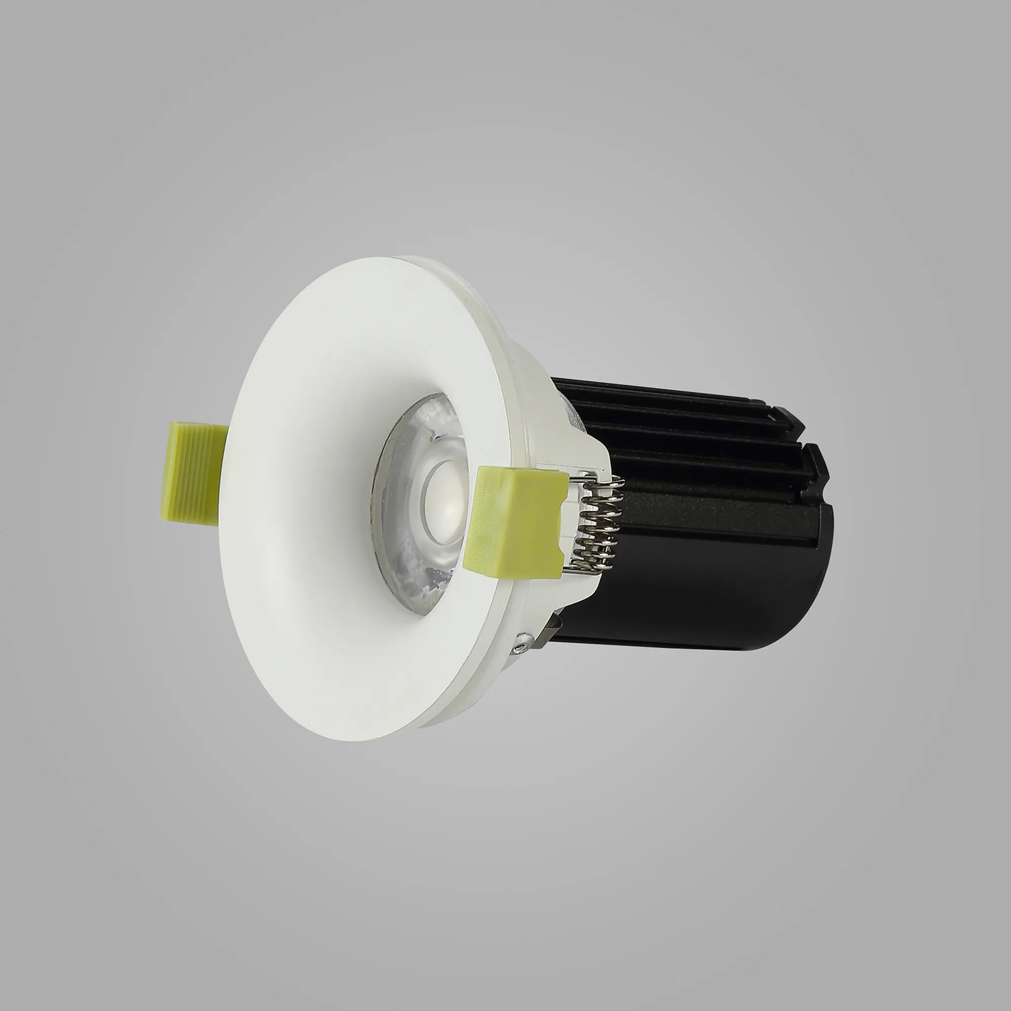 Bruve 10 Tridonic Powered 10W 2700K 710lm 36° CRI>90 LED Engine Matt White Fixed Round Recessed Downlight, Inner Glass cover, IP65 DM200756  Dlux Bruve 10 IP65